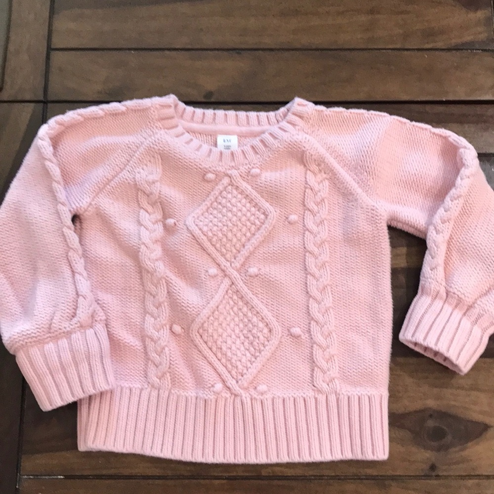 Baby Gap pink sweater